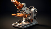 Microscope In Laboratory