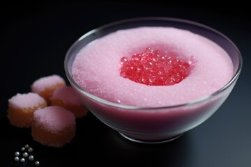 Sticker - a donut dip in a bowl of granulated sugar