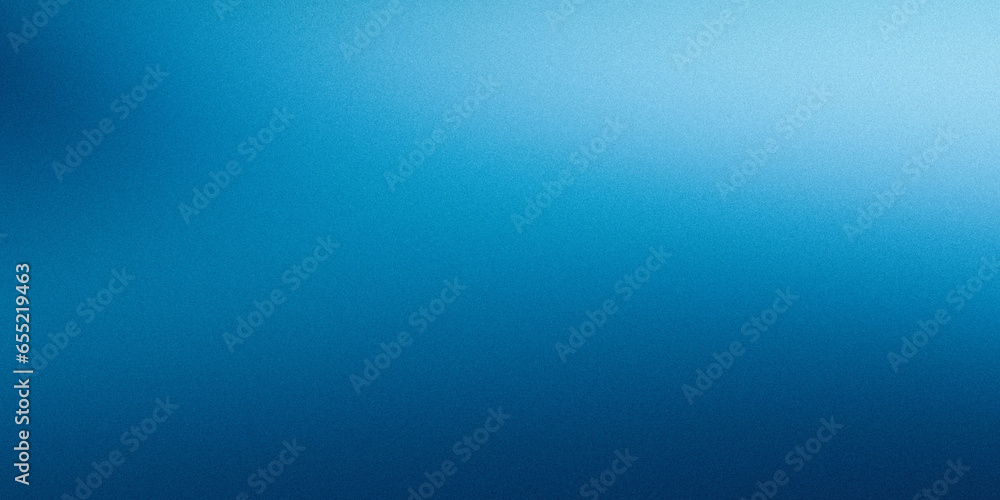 Blue gradient background grainy noise texture effect smooth blurred ...