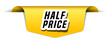 © Michal Hubka - Colorful vector flat design banner half price. This sign is well adapted for web design.