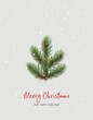 Meery Christmas tree design. Vector illustration