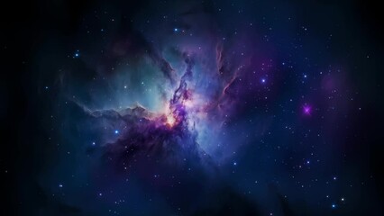 Wall Mural - Beautiful nebula in space - stars - galaxy - cosmos - Concept Art