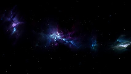 Wall Mural - Beautiful nebula in space - stars - galaxy - cosmos - Concept Art