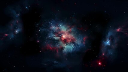 Wall Mural - Beautiful nebula in space - stars - galaxy - cosmos - Concept Art