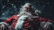 © Adolfo Perez Design - Rejuvenation Time: Santa Claus Finds Peace After Christmas, Generative AI