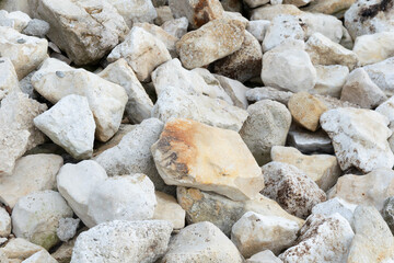 Sticker - light limestone with interesting texture visible. background