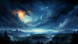 Fototapeta Kosmos - sky with stars or cloud or sun