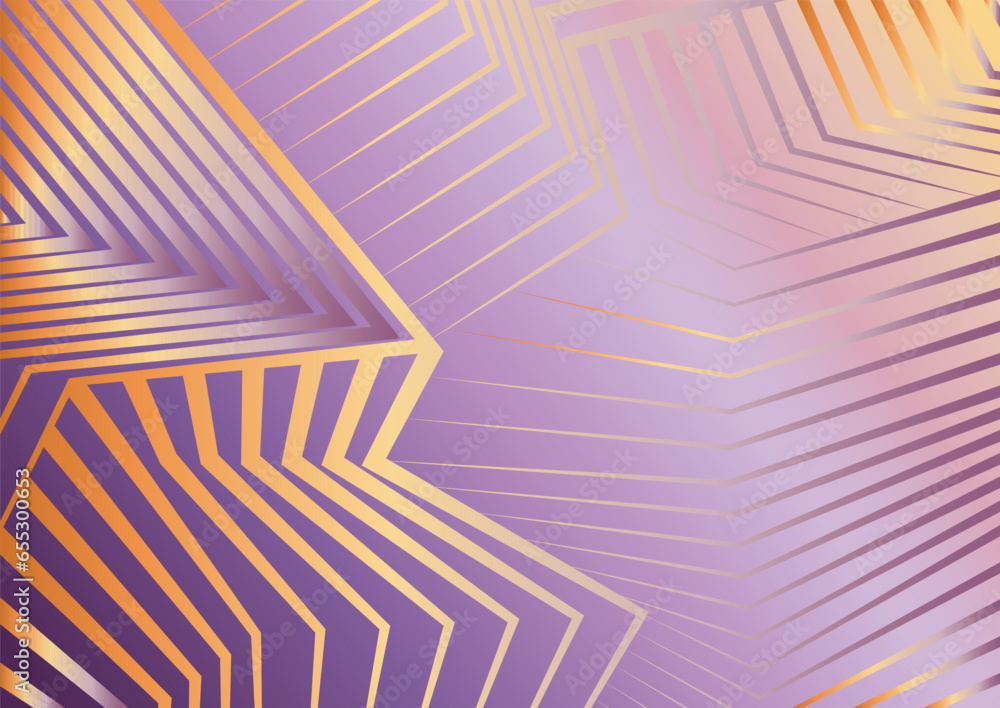 Abstract background with parallel broken lines. Illustration for the ...