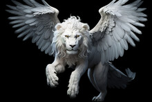White Winged Lion