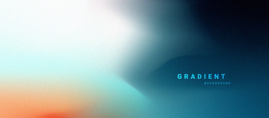 Wall Mural - Abstract gradient background with grainy texture	
