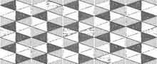 Rough Texture. Broken Plaster Wall Effect. Grunge Worn Damask Pattern Design. Distressed Fabric Texture. Overlay Texture Design. Vector Illustration. Eps10.