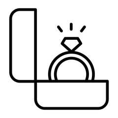 Wall Mural - Outline Ring icon