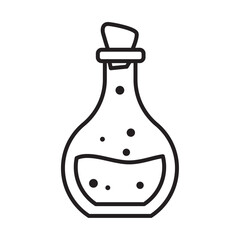 Poster - halloween magic potion icon