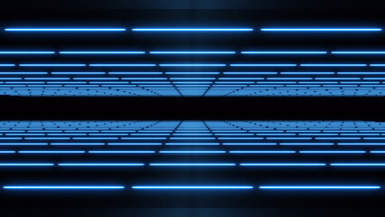 Wall Mural - VJ abstract light event particles concert intro game edm music stage party openers titles led neon tunnel background
