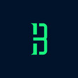 letter B design logo