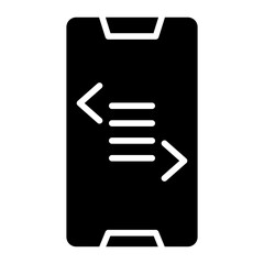 Poster - Vector Design Smartphone Coding Icon Style