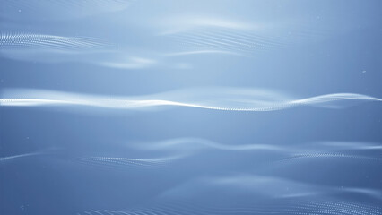 Wall Mural - elegant clean wave dot lines abstract background