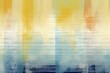 An abstract painting with a vibrant yellow and blue color scheme