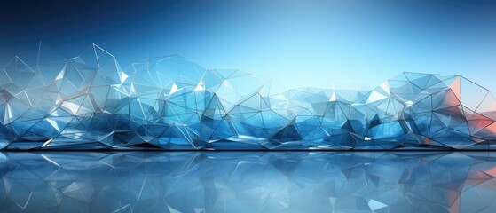 abstract technology business background for website banner background