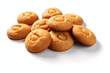 Butterscotch Cookies 3d rendering style