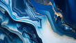 Marble texture background with high resolution, Blue onyx marble. Generative Ai.