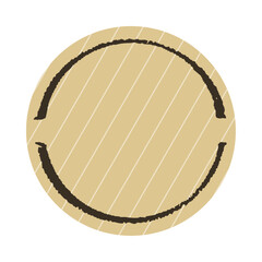 Wall Mural - stamp label frame vector data