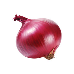 Wall Mural - red onion isolated on transparent background Remove png, Clipping Path