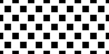 Black White Square Seamless Pattern