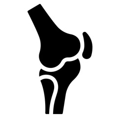 Wall Mural - Knee Joint Icon