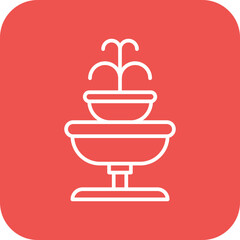 Sticker - Fountain Icon