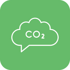 Wall Mural - Emission Icon