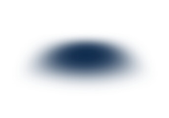 Poster - blue glow circle
