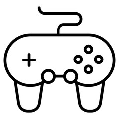 Canvas Print - Outline Controller icon