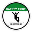 © ยงยุทธ จันทะบุตร - Safety First Do Not Climb On Conveyor Symbol Sign, Vector Illustration, Isolate On White Background Label .EPS10