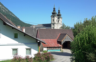 Poster - Spital am Pyhrn mit Stiftskirche