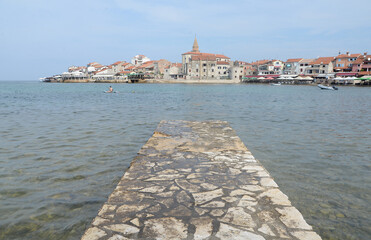 Wall Mural - Altstadt von Umag in Istrien