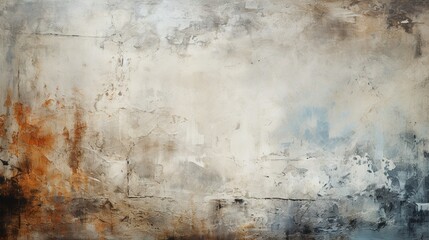 Poster - Grunge texture on white paper Background