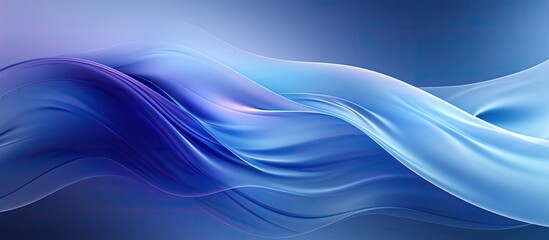 Poster - Colorful blue abstract background with blurred effect for design purposes