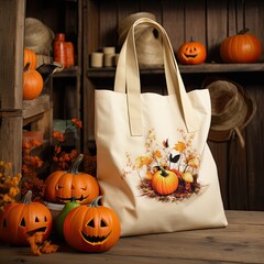 halloween shopping bag