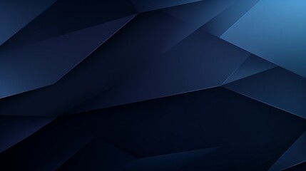 Wall Mural - modern abstract gradient dark navy blue banner background