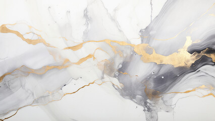White and gold marble texture background design for your creative design