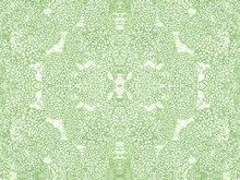 Tribal Seamless Pattern.Batik Indonesia. Winter Green Nautical Aztec Tribal. Galaxy Midnight Art Deco Texture. Denim Green Flowers Mosaic. Abstract Red Animation With Geometric Kaleidoscope Pattern.