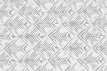 Halftone vector background. Monochrome halftone pattern. Abstract geometric dots background. Pop Art comic gradient black white texture. Design for presentation banner, poster, flyer, business card.	