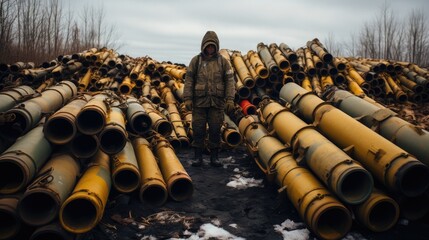 Poster - The Artillery Shell Shortage in the Ukraine.
