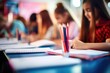 Pre-Teens in School Setting - AI Generated