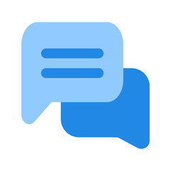 Poster - chat flat icon