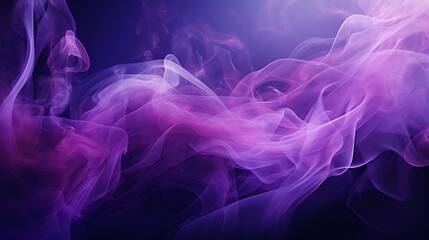 Wall Mural - purple smoke - abstract background with copy space