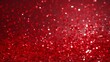 Sparkling red glitter texture for festive and glamorous backgrounds