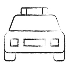 Sticker - Hand drawn Taxi icon