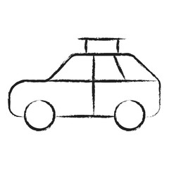 Sticker - Hand drawn Car icon